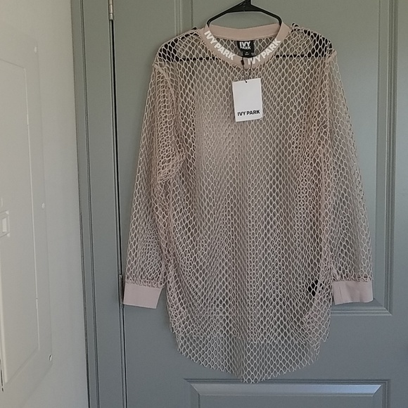 Ivy Park Fishnet Tunic - Picture 1 of 7